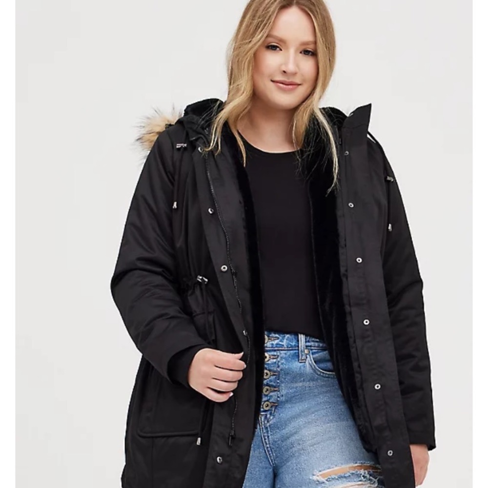3-IN-1 PARKA - TWILL BLACK - Picture 7 of 12